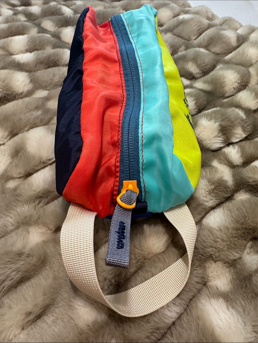 Cotopaxi Colorblock Waist Pack - Yellow, Teal, Red - Picture 3 of 7